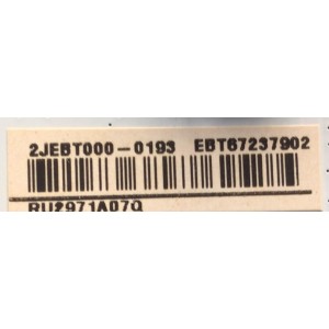 MAIN PARA SMART TV LG 4K / NUMERO DE PARTE EBT67237902 / EAX69581205 / 67237902 / 69581205 / 2JEBT000-0193 / RU2971A07Q / PANEL NC550TQG -ABKH7 / DISPLAY HV550QUB-FID / MODELO 55UQ7070ZUE.BUSFLKR